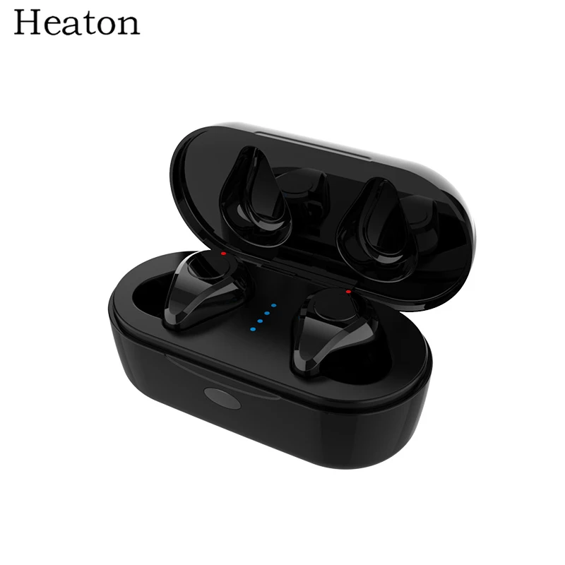Heaton TWS Q6 беспроводные Bluetooth наушники V5.0 с микрофоном Стерео спортивные bluetooth IPX5