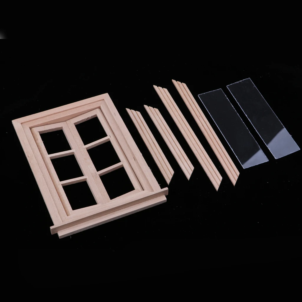 

Window - Traditional Non-working 1/12 Scale Dollhouse Miniature Houseworks