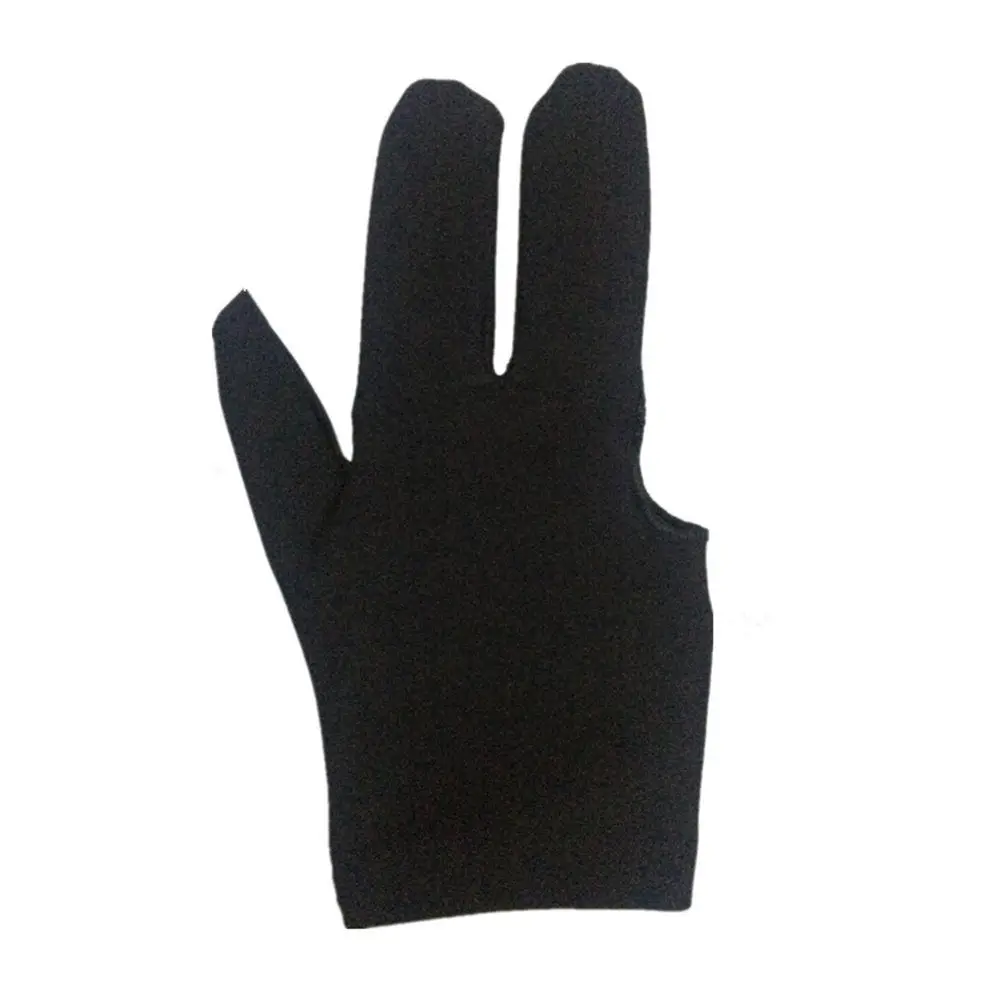 10 шт. гладкие перчатки для бильярда с тремя пальцами|Аксессуары снукера и