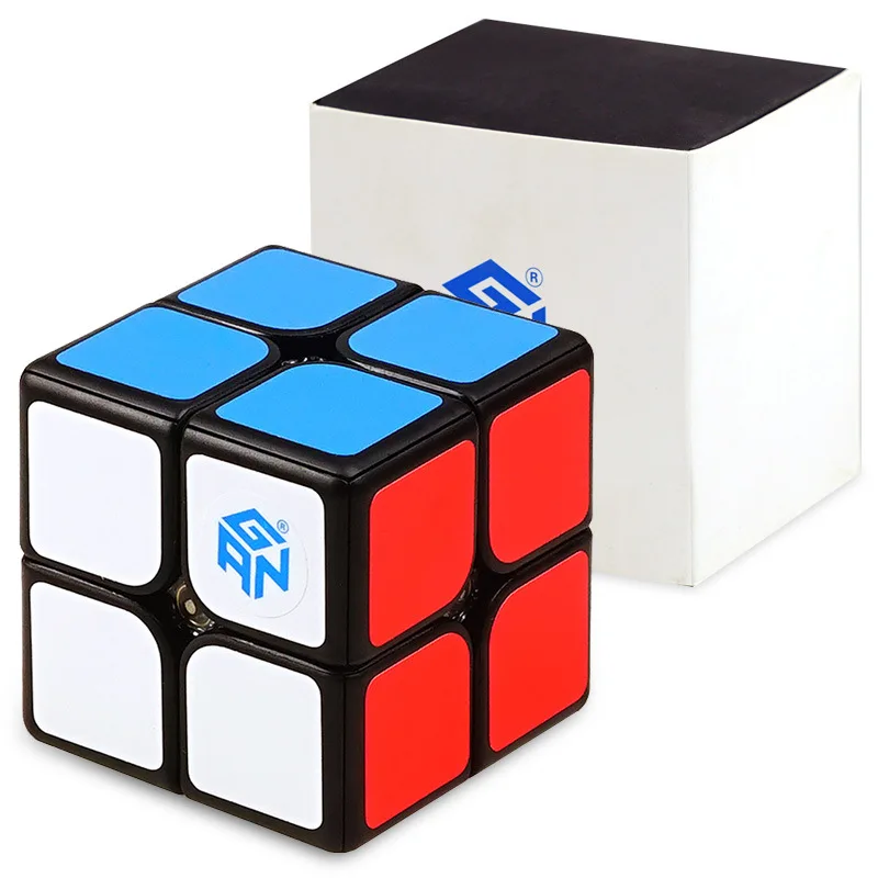 

GAN 249 V2, магнитный магический куб 2x2, профессиональная головоломка 3x3x3, магические кубики, Детская мини-игрушка, подарок для взрослых, интелле...
