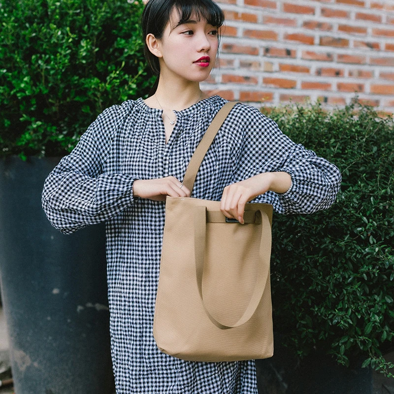 Youda оригинальная одноцветная Холщовая Сумка для покупок классический стиль