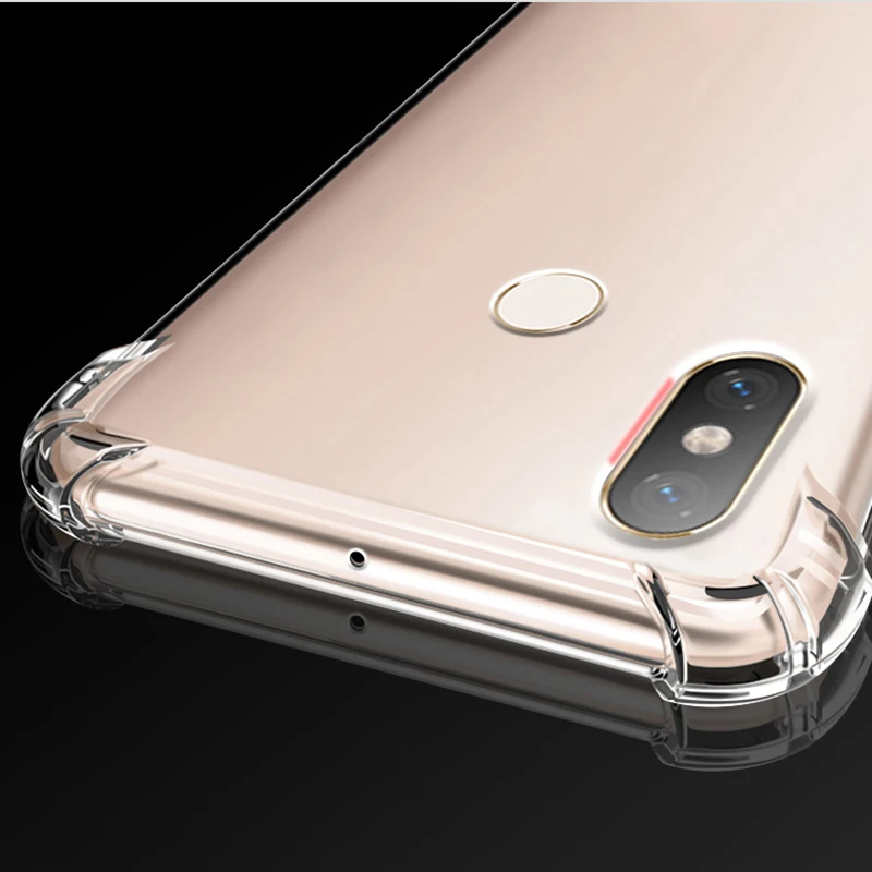 Luxury Shockproof Case For Xiaomi Redmi Note 9 8 7 6 5 Pro 8t 9s Transparent Soft Clear 8a 7a 6a 5a K20 K30 | Мобильные телефоны и