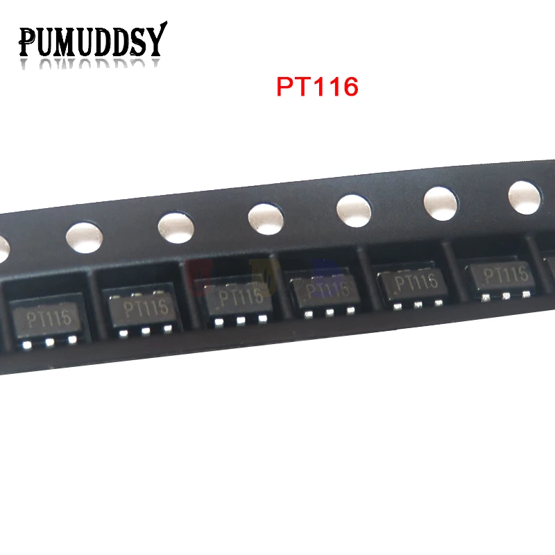 

10 шт PT116 SOT23-6 SMD источник питания для телефона чип зарядки IC