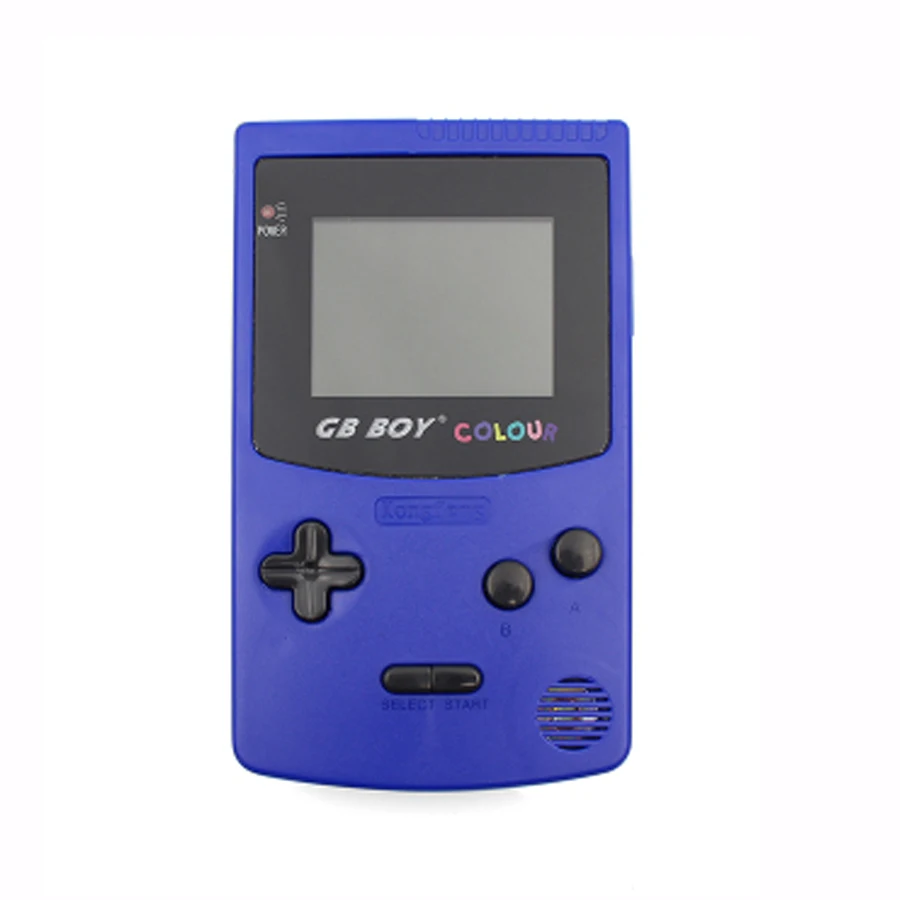 Blue GB Boy портативный игровой плеер 2," красочные ретро классические игровые консоли с подсветкой 66 встроенный детский геймпад - Цвет: Blue