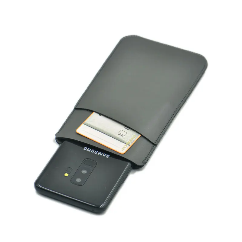 Двухэтажный стиль рукав чехол, микрофибра кожаный чехол для телефона samsung Galaxy Note 10+ Plus, с карманом для карт