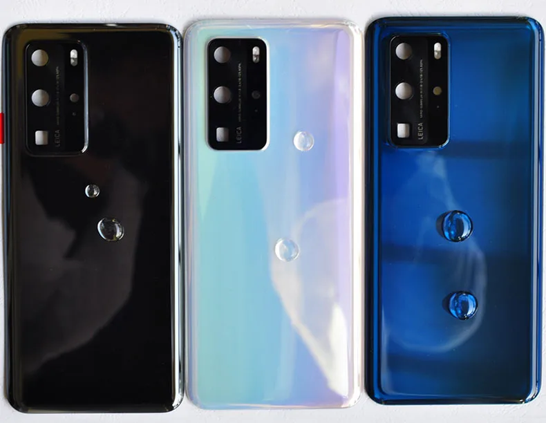 

Оригинальный Корпус задняя крышка для Huawei P40 Pro P40PRO стекло задняя крышка чехол батарея бухта