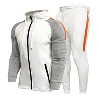 zogaa 2021brand mens sportswear 2 piece set mens sportswear set letter print plus size jogging suit mens clothing