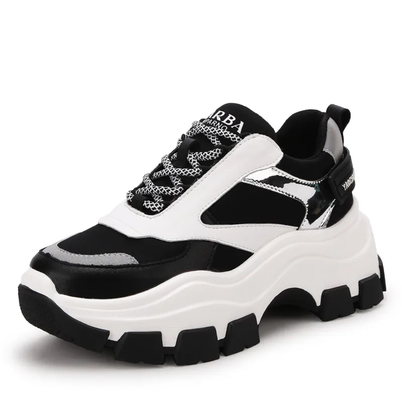 Новинка Спортивная женская обувь Осенние модные разноцветные Нескользящие