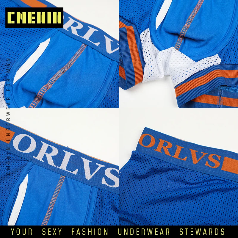 Фирменное нижнее белье мужские трусы боксеры хлопковые дышащие однотонные