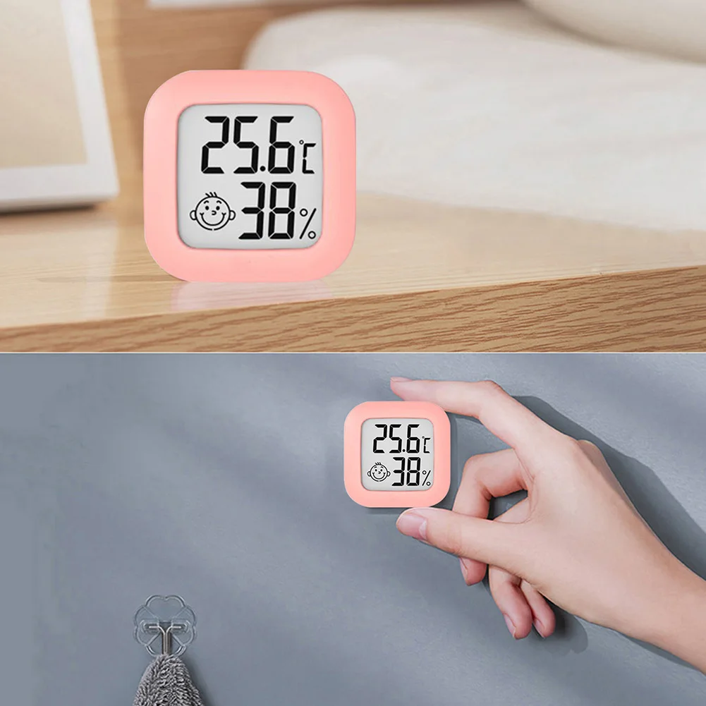 mini lcd digital thermometer hygrometer indoor room electronic temperature humidity meter sensor gauge weather station for home free global shipping
