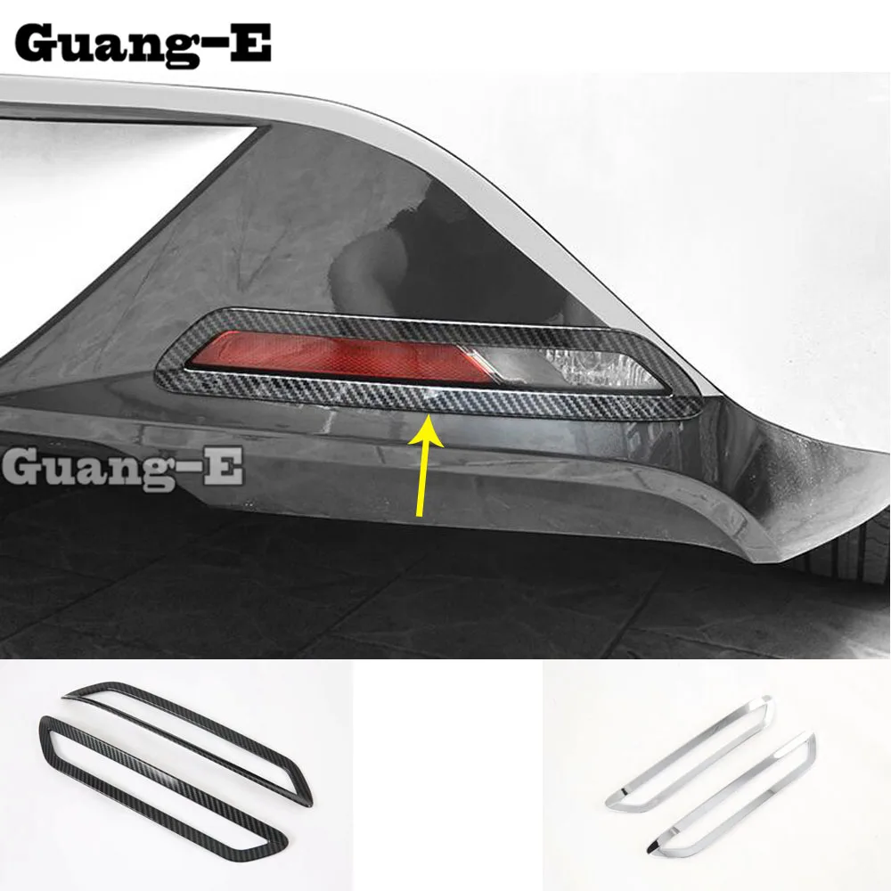 Стайлинга автомобилей детектор тела ABS отделкой сзади хвост туман светильник