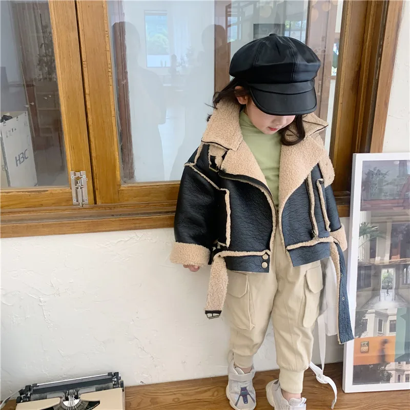 Зимняя Детская куртка Новое поступление корейский стиль утолщенная