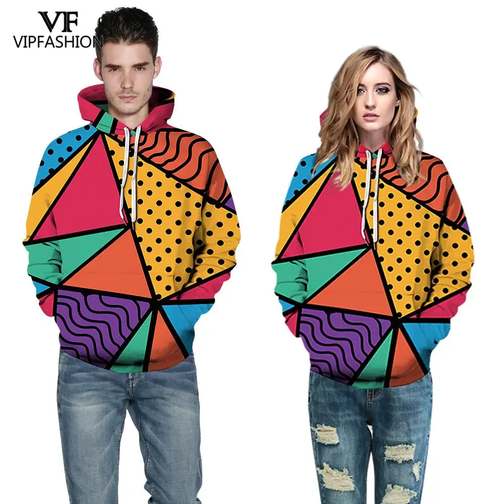 Лидер продаж 2019 уличная мода VIP FASNHION Европы и Америки худи с цифровым принтом