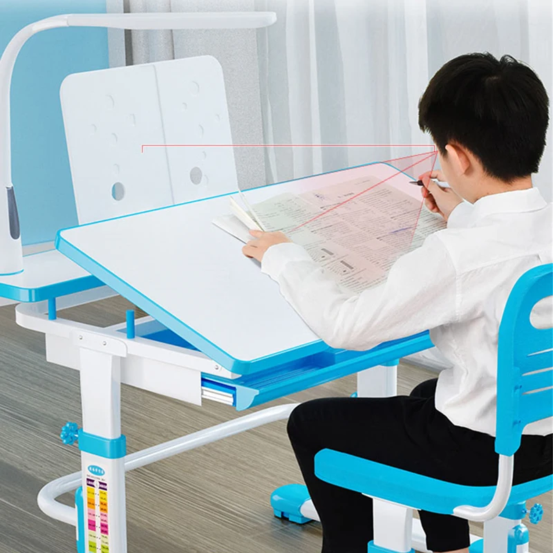 Multifunctional Children Desk Liftable Study Desks for Homework Writing Adjustable Desktop Home Furniture | Мебель