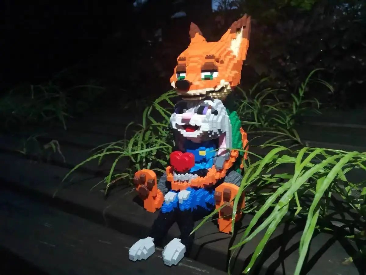 Мини-фигурки Disney конструктор Зоотопия Джуди кролик экшн-фигурки из аниме Ник