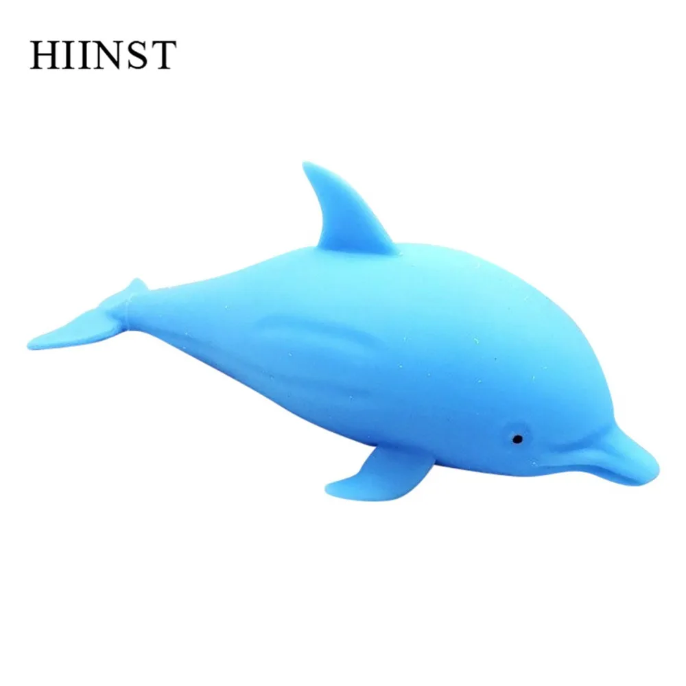 Игрушка для снятия стресса HIINST мягкая мультяшная игрушка дельфина медленно