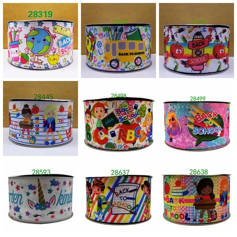 Бесплатная доставка 10 ярдов корсажная лента с мультяшным принтом 28319 - купить по