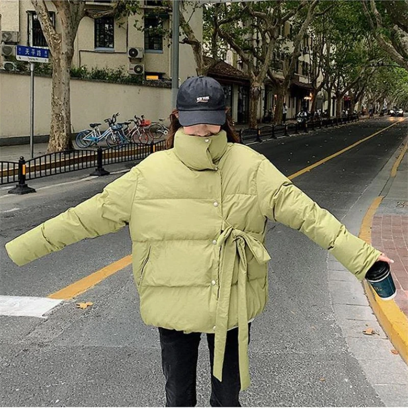 

Winter Jacket Women 2020 New Autumn Winter Short Female Thick Jackets Korean Slim Coat Women's Clothing Warm Coats M245