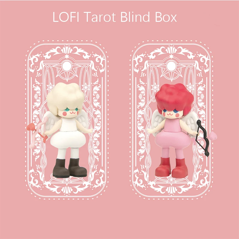 Günstig Brangdy LOFI Wolf Mädchen Tarot Blind Box Puppe Auto Dekoration Kind Spielzeug Junge Geburtstag Geschenk Handwerk Desktop Ornamente Erstellen Hand-made