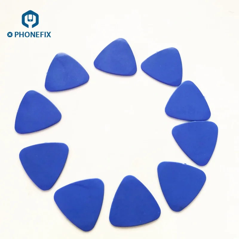 PHONEFIX 10 шт. тонкий пластиковый гитарный набор треугольный мобильный телефон