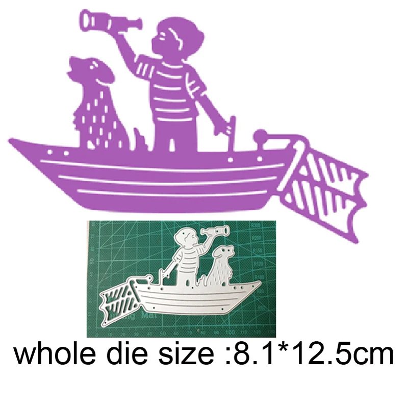 трафареты для декора штампы скрапбукинга 2021 новые металлические парусная лодка