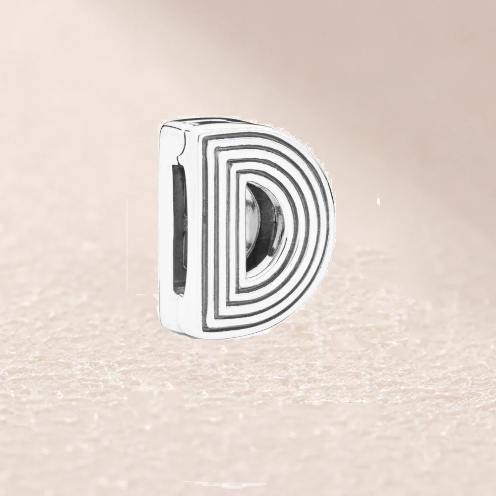 

798200 Reflexions Letter D Clip Charm