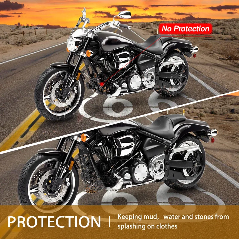 Передняя Нижняя крышка радиатора для мотоцикла обтекатель подбородка спойлер