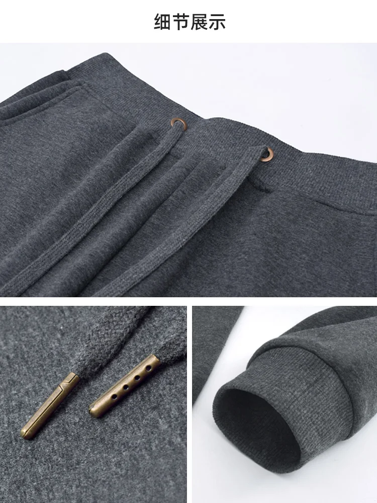 

JCHB 2021 Women's Pants Korean Style Jogger Woman Black Sweatpants Women High Waist Trousers Autumn Winter Femme Pantalon Pph23