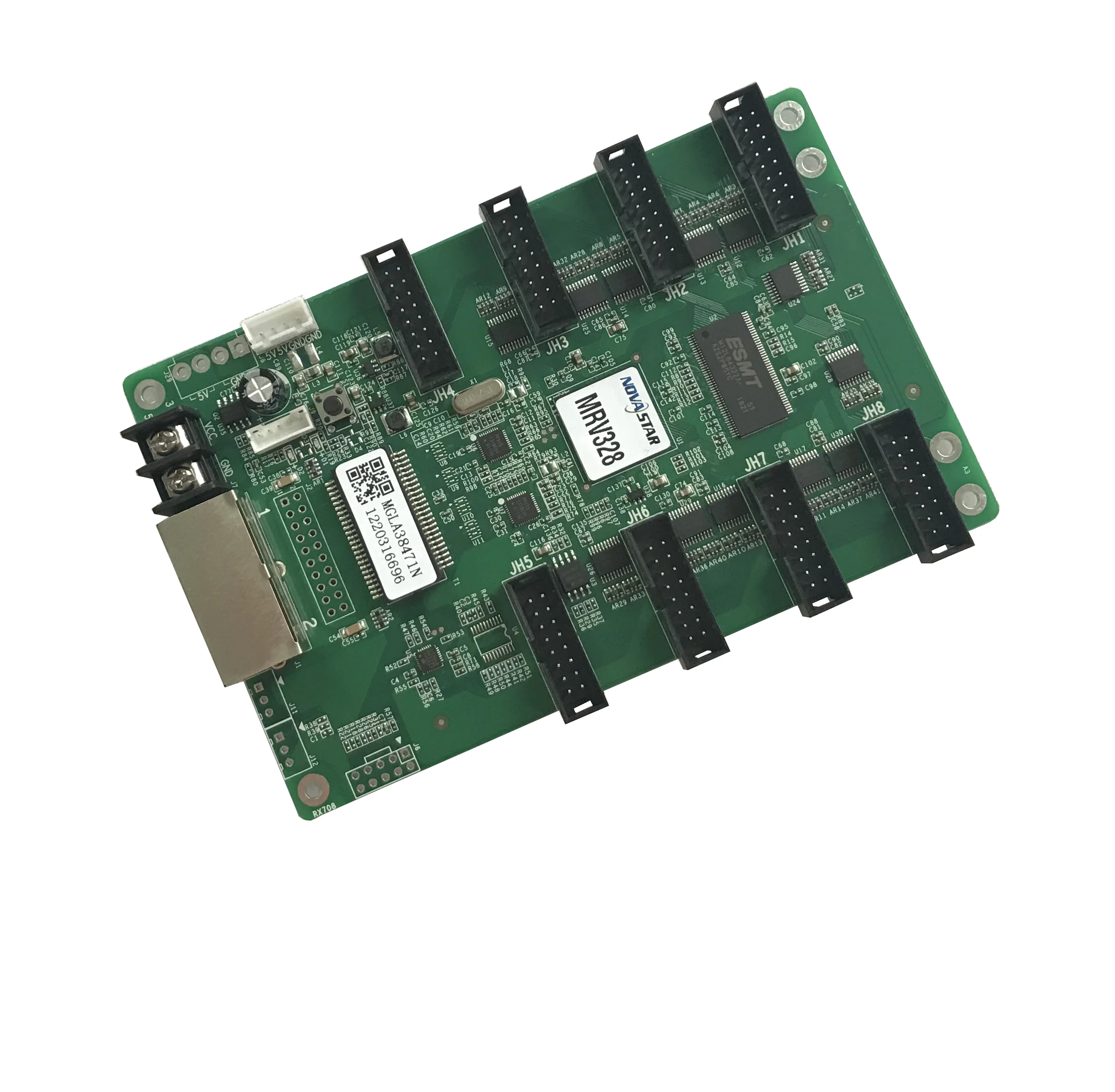 

Led Display Controller Novastar MRV328 Receiving Card With 8PCS Hub75 Interface Working With MSD300