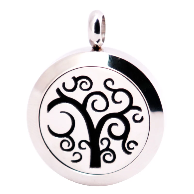 Семейный диффузор из нержавеющей стали 25 мм ожерелье с подвеской