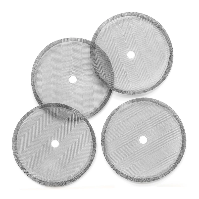 

5 Pcs Reusable Coffee Filter Stainless Steel Coffee Filter Mesh for French Press Coffee Tea Maker Filters High Quality