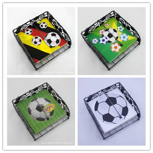 20pcs/pack Football theme disposable napkins paper tissues party decorations | Дом и сад