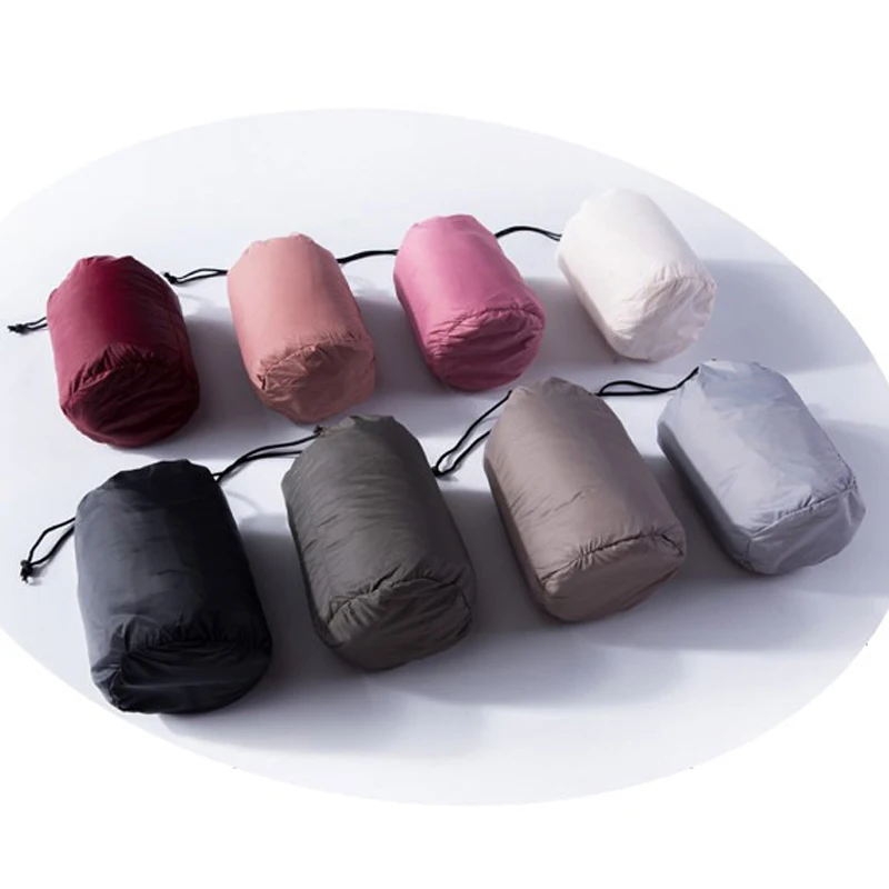 Женский пуховой жилет ультралегкий однобортный безрукавка на утином пуху теплая