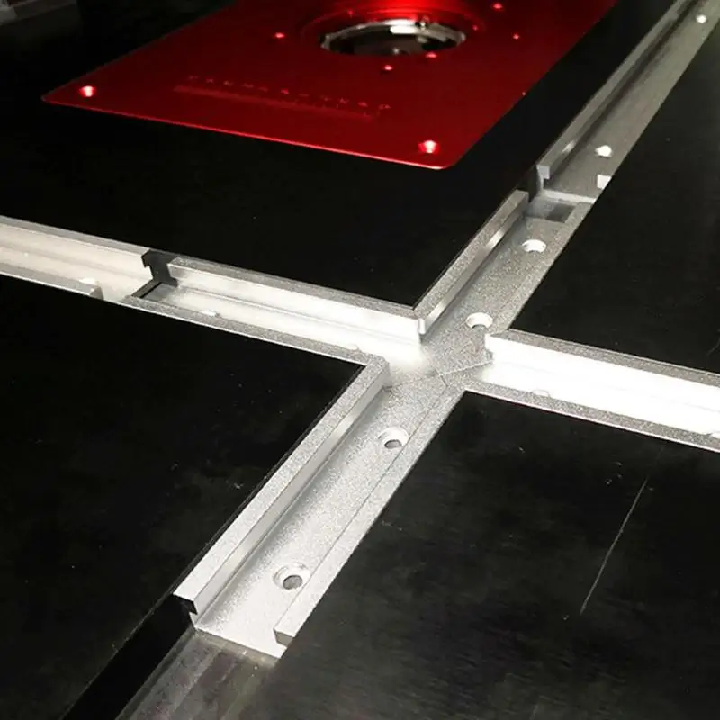 

Aluminium Alloy Slot Miter Bar Slider Woodworking 300/450mm Size Adjustable Stainless Steel Runner Table Saw Miter Gauge Rod