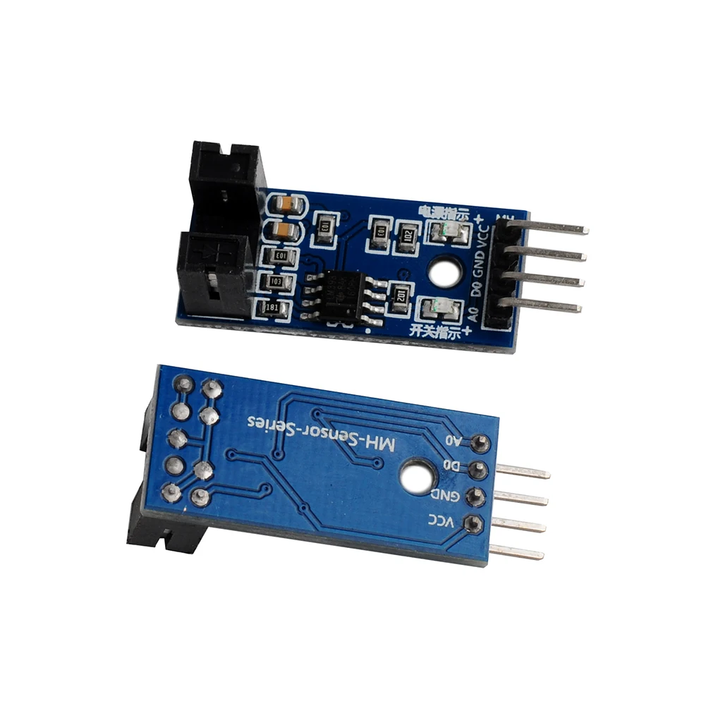 

10Pcs LM393 Slot-type Optocoupler Module Speed Measuring Sensor