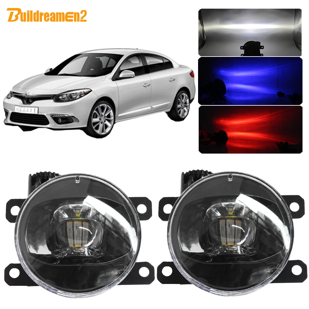 СВЕТОДИОДНЫЙ Автомобильный противотуманный светильник Buildreamen2 2 X Devil Eye DRL H11 4000LM 12