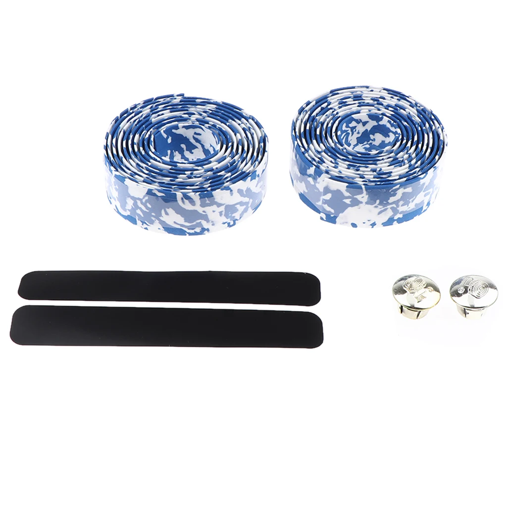 1 пара Противоскользящих рулей для велосипеда углеродная поверхность +