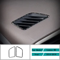 carbon fiber car accessories interior dashboard panel decoration protective decals cover trim stickers for lexus rx 2014 2019