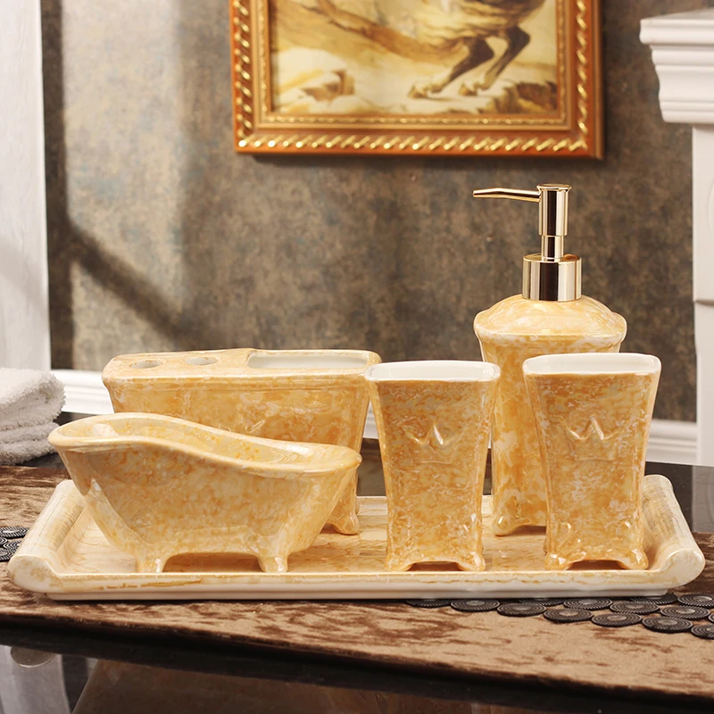 Ванная комната 5 туалет люкс европейский туалетная бумага аксессуары Bathom набор