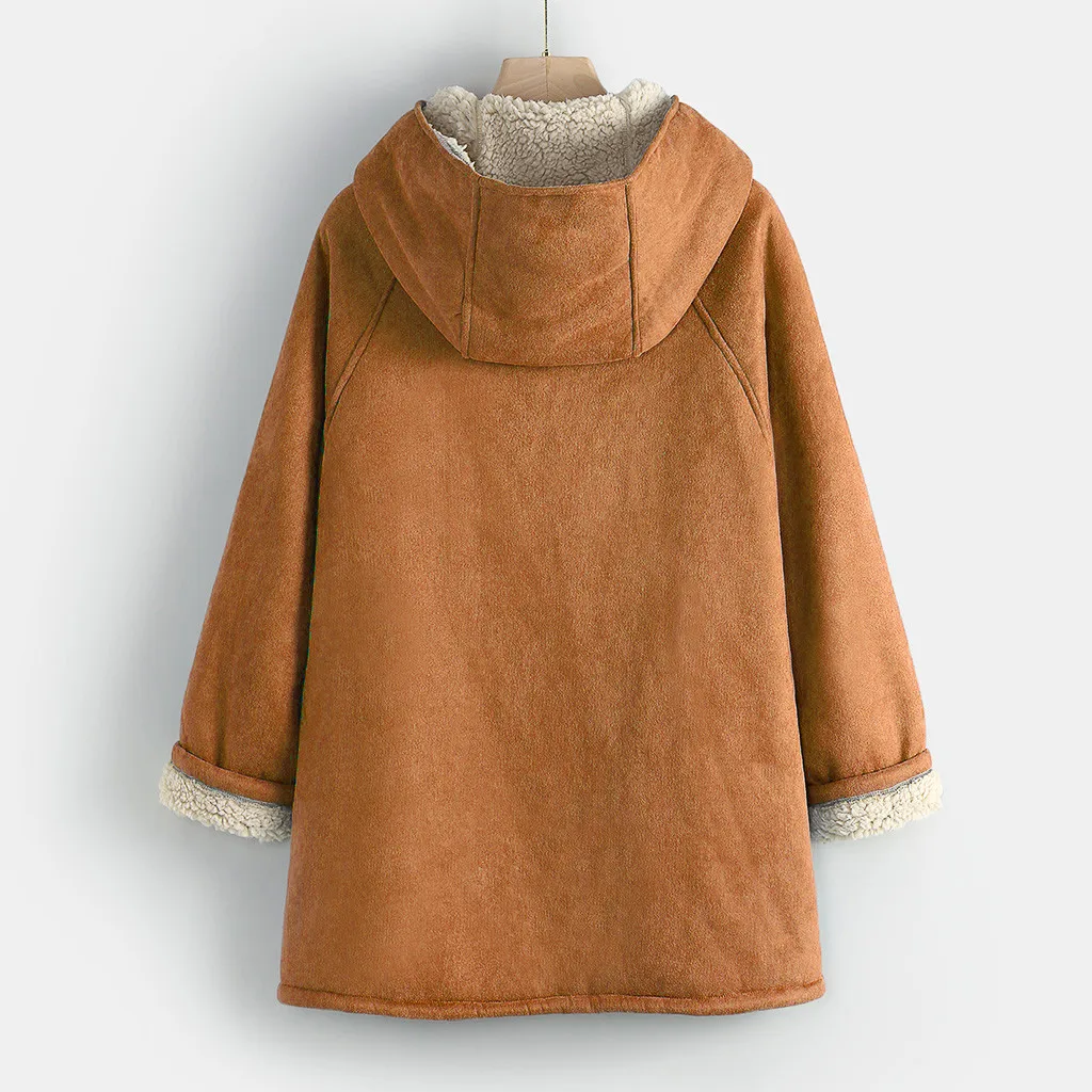 Женское зимнее пальто с капюшоном модное Красное Желтое осеннее и длинными