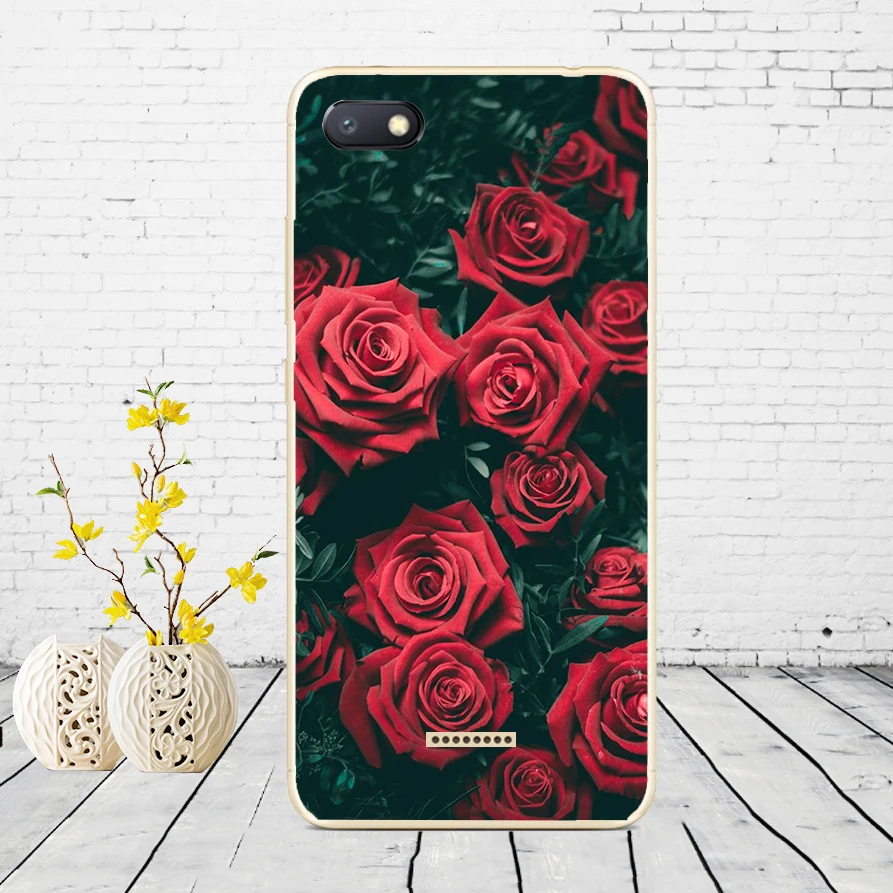 B19 Силиконовый чехол для xiaomi redmi 6a защитный чехол Мягкий ТПУ чехол для телефона Чехлы для xiaomi redmi 6A чехол бампер 6a Coque - Цвет: B19