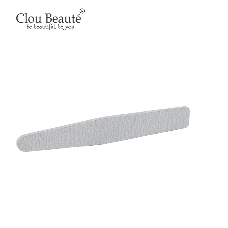 Clou Beaute Новая Серая профессиональная пилка для ногтей Песочная лента маникюрная