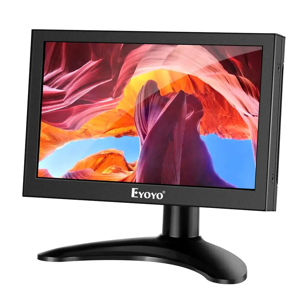 Eyoyo 7 дюймов Портативный 1280x800 ips ЖК экран дисплей CCTV монитор портативное охранное