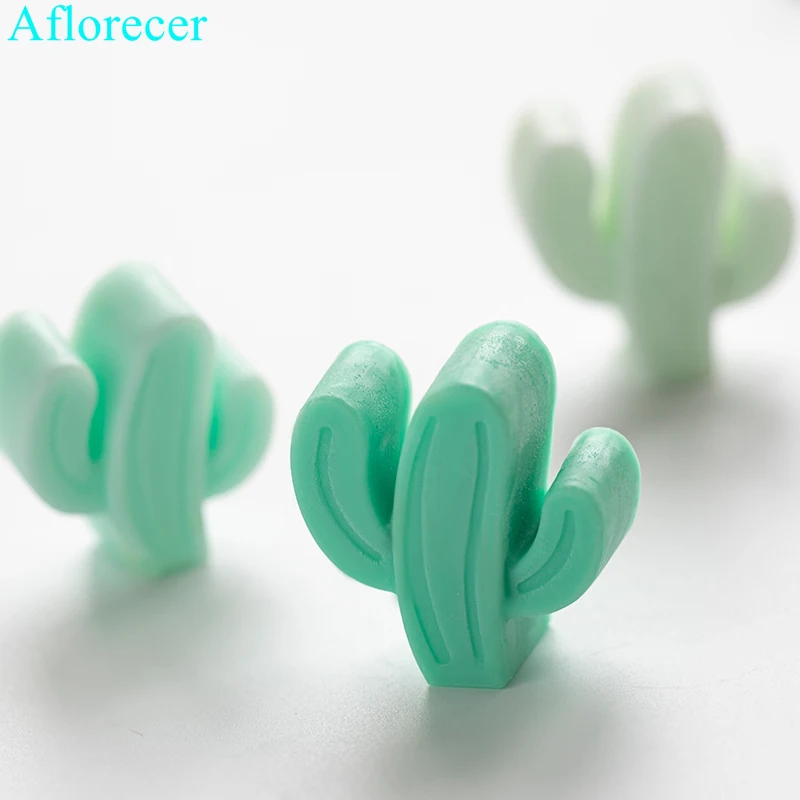 Конcretre цементная формочка в виде кактуса ароматический гипс восковая свеча