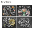 EverShine 5D DIY алмазов картина мультфильм вышивки крестом картины Стразы полный квадратный алмаз вышивка Детский подарок