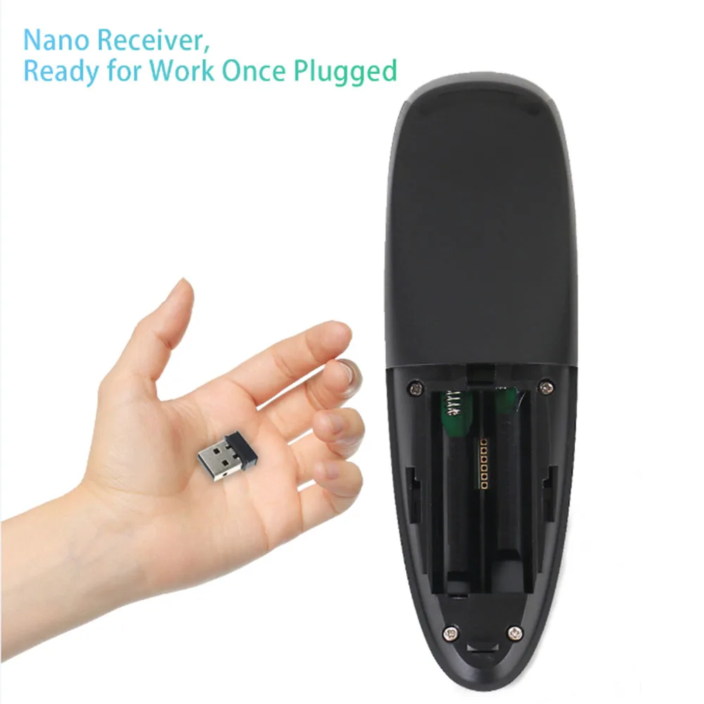 Голосовое управление G10 Fly Air mouse Gyro Sensing wireless 2 4 GHz мини пульт дистанционного