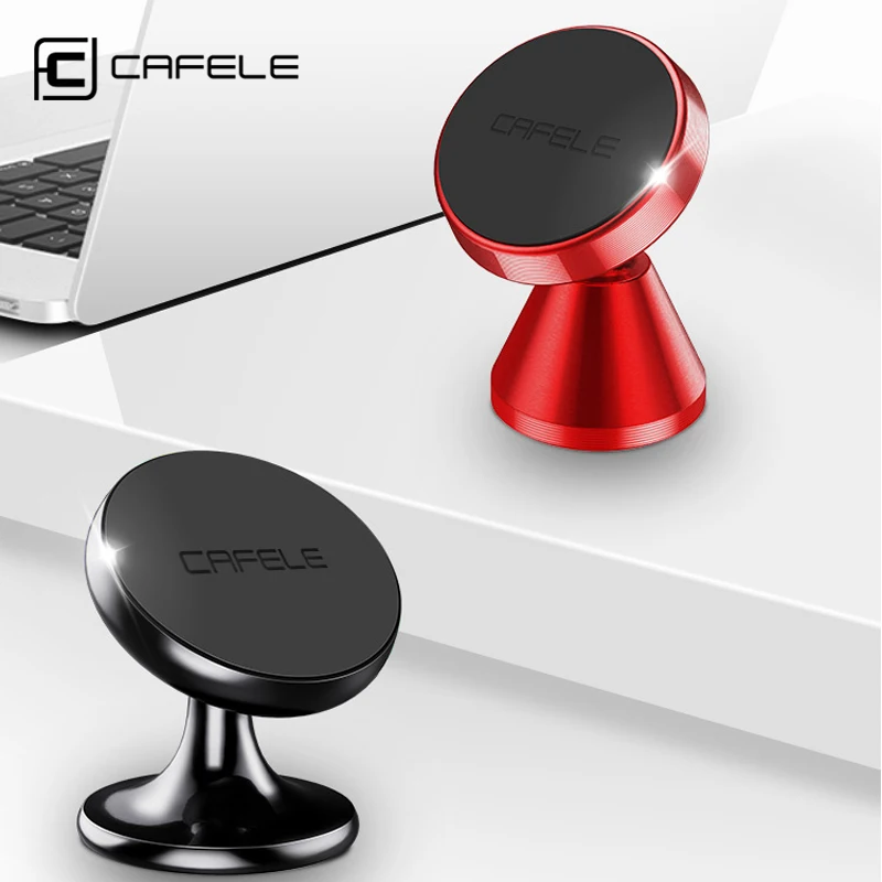 Cafele 360 Rotatable magnetic car phone holder Stand For iPhone Samsung Xiaomi Magnet car Mobile Phone Holder support GPS