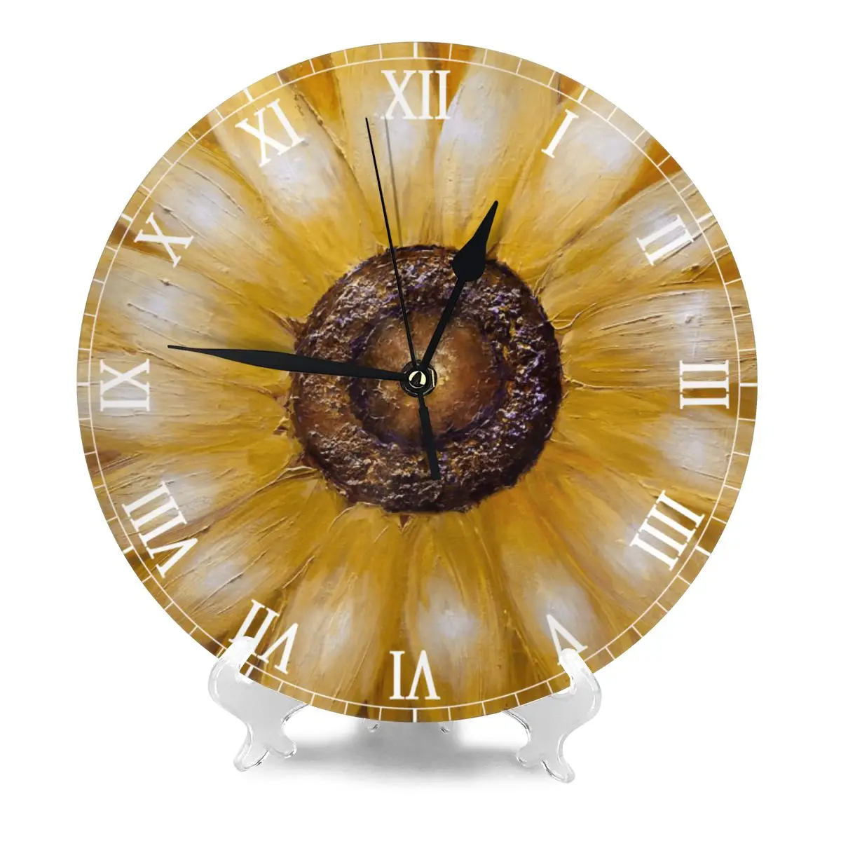 Круглые Настенные часы 10 дюймов тихие настенные для кухни/офиса/домашнего декора