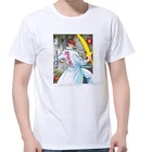 Футболка Kazuma Kuwabara Yu Hakusho летняя футболка с Аниме Манга чистая футболка мужская с коротким рукавом Харадзюку уличная одежда мужская одежда