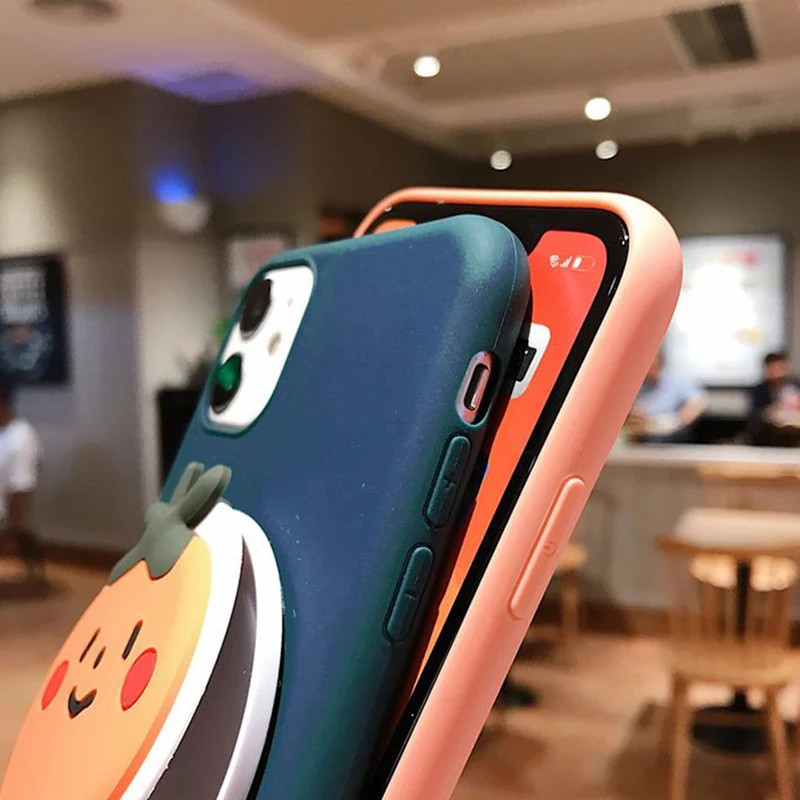 Чехол подставка с мультяшным зеркалом для макияжа Motorola Moto G8 Power G7 Play G6 Plus G5S G5 E6 E5 E4